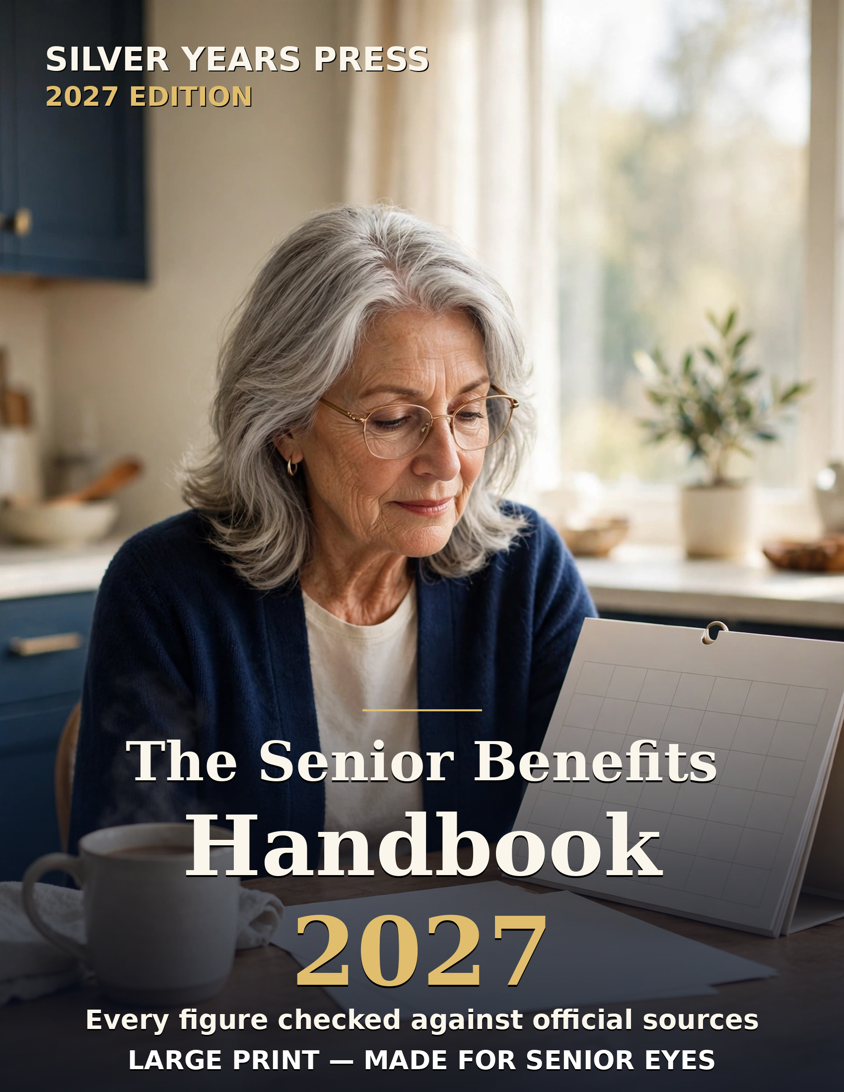 Cover of The Senior Benefits Handbook 2027, Silver Years Press